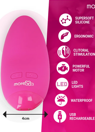 MORESSA - BLOSSOM ROSA AUFLEGVIBRATOR - Auflegvibrator