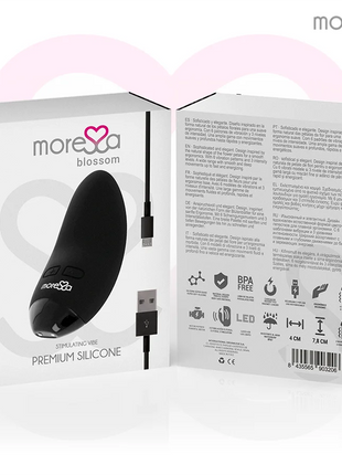 MORESSA - BLOSSOM SCHWARZER AUFLEGVIBRATOR - Auflegvibrator