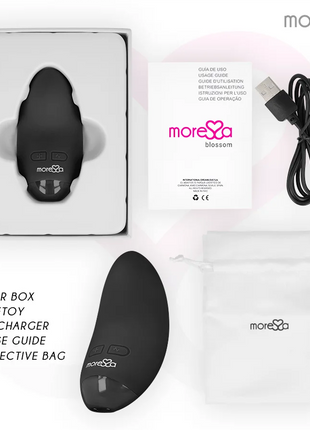 MORESSA - BLOSSOM SCHWARZER AUFLEGVIBRATOR - Auflegvibrator