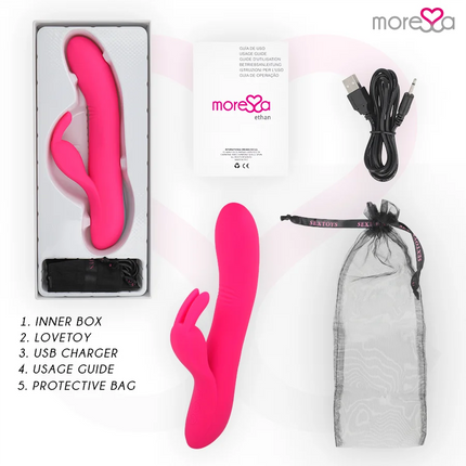 MORESSA - ETHAN RABBIT - PREMIUM SILIKON - Rabbit-Vibratoren