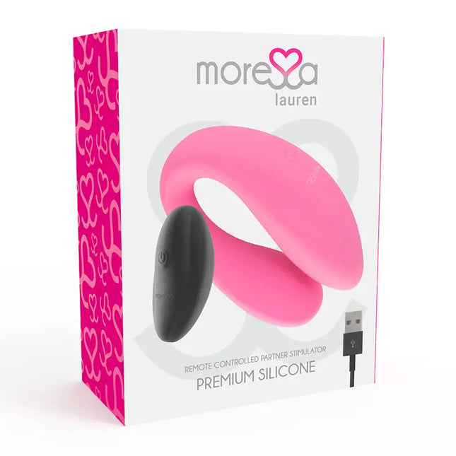 MORESSA - LAUREN STIMULATOR MIT FERNBEDIENUNG FÜR PAARE - Paar-Vibrator