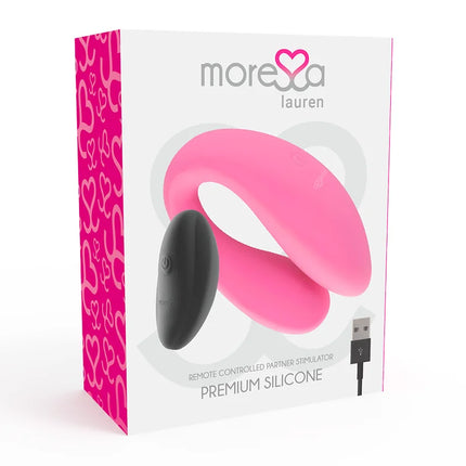 MORESSA - LAUREN STIMULATOR MIT FERNBEDIENUNG FÜR PAARE - Paar-Vibrator