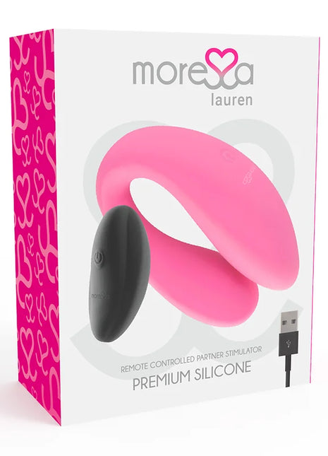 MORESSA - LAUREN STIMULATOR MIT FERNBEDIENUNG FÜR PAARE - Paar-Vibrator
