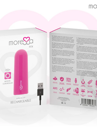 MORESSA - NIX MINIVIBRATOR - FERNBEDIENUNG - ROSA - Minivibrator