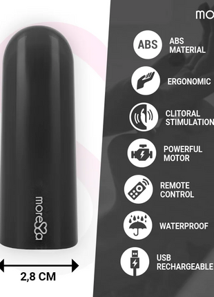 MORESSA - NIX MINIVIBRATOR - FERNBEDIENUNG - SCHWARZ - Minivibrator