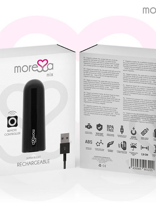 MORESSA - NIX MINIVIBRATOR - FERNBEDIENUNG - SCHWARZ - Minivibrator