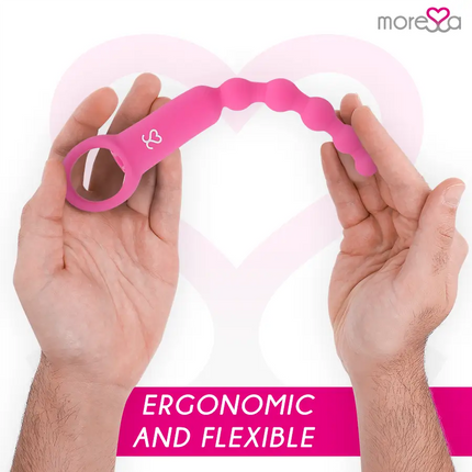 MORESSA - RONIE ANALVERGNÜGEN- FERNBEDIENUNG - ROSA - Analkugeln