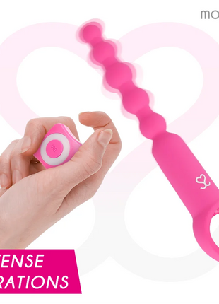MORESSA - RONIE ANALVERGNÜGEN- FERNBEDIENUNG - ROSA - Analkugeln