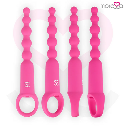 MORESSA - RONIE ANALVERGNÜGEN- FERNBEDIENUNG - ROSA - Analkugeln