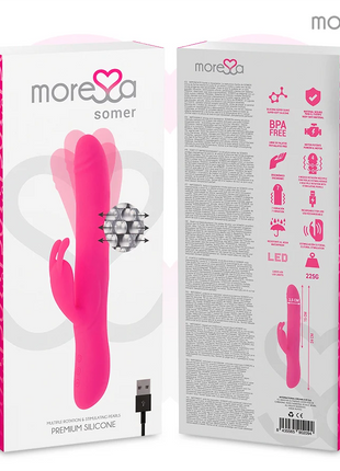 MORESSA - SOMER RABBIT-ROTATOR PREMIUM - MIT MEHRFACHDREHUNG - Vibrierende Rotatoren