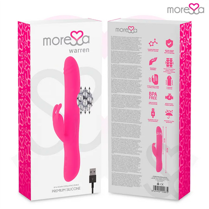 MORESSA - WARREN RABBIT-VIBRATOR PREMIUM - Rabbit-Vibrator