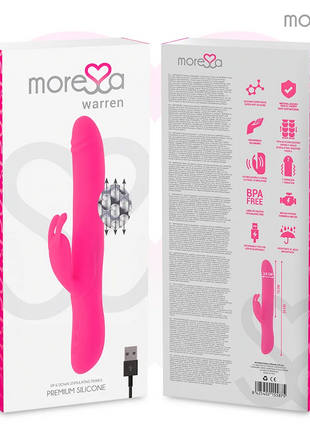 MORESSA - WARREN RABBIT-VIBRATOR PREMIUM - Rabbit-Vibrator