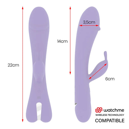 MR BOSS - AITOR RABBIT KOMPATIBEL MIT WATCHME WIRELESS TECHNOLOGY - Rabbit-Vibratoren