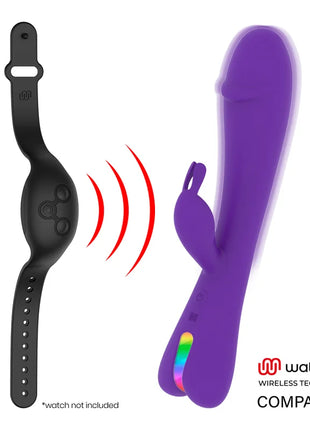 MR BOSS - AITOR RABBIT KOMPATIBEL MIT WATCHME WIRELESS TECHNOLOGY - Rabbit-Vibratoren