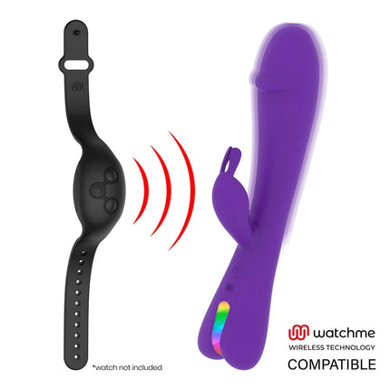 MR BOSS - AITOR RABBIT KOMPATIBEL MIT WATCHME WIRELESS TECHNOLOGY - Rabbit-Vibratoren