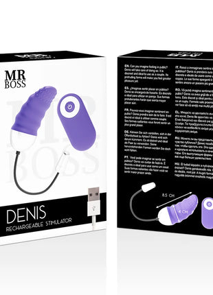 MR BOSS - DENIS EI - FERNBEDIENUNG - Vibrierendes Ei