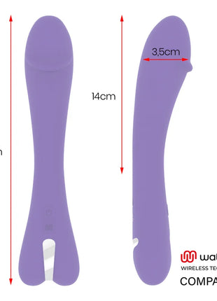 MR BOSS - ENZO VIBRATOR WATCHME DRAHTLOS-TECHNOLOGIE KOMPATIBEL - G-Punkt-Vibrator