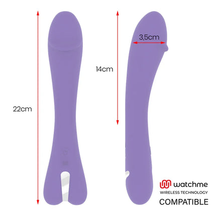 MR BOSS - ENZO VIBRATOR WATCHME DRAHTLOS-TECHNOLOGIE KOMPATIBEL - G-Punkt-Vibrator