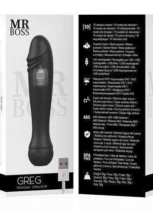 MR BOSS - GREG PERSONAL STIMULATOR - Minivibrator