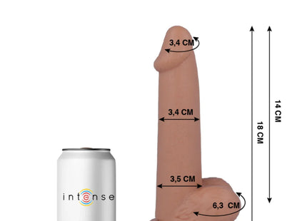 MR INTENSE - 10 REALISTIC PENIS 18 CM -O- 3.4 CM
