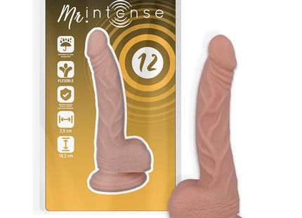 MR INTENSE - 12 REALISTIC PENIS 18.2 CM -O- 2.5 CM