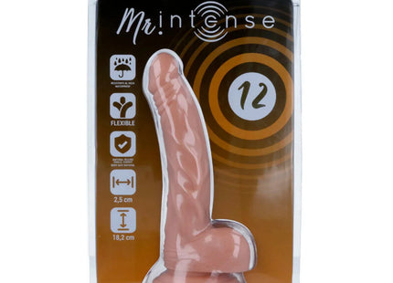 MR INTENSE - 12 REALISTIC PENIS 18.2 CM -O- 2.5 CM