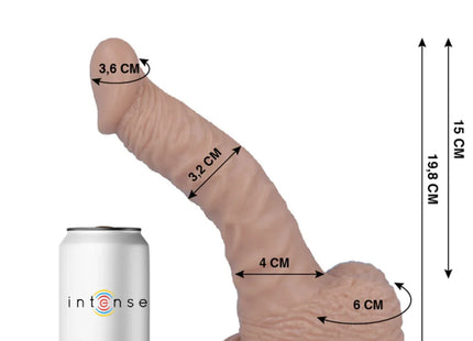 MR INTENSE - 18 REALISTIC PENIS 19.8 CM -O- 3.2 CM