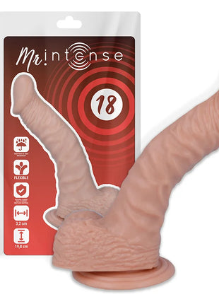 MR INTENSE - 18 REALISTIC PENIS 19.8 CM -O- 3.2 CM