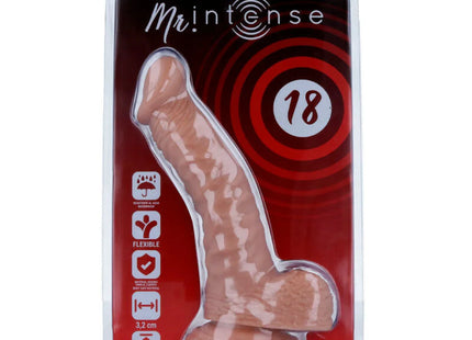 MR INTENSE - 18 REALISTIC PENIS 19.8 CM -O- 3.2 CM