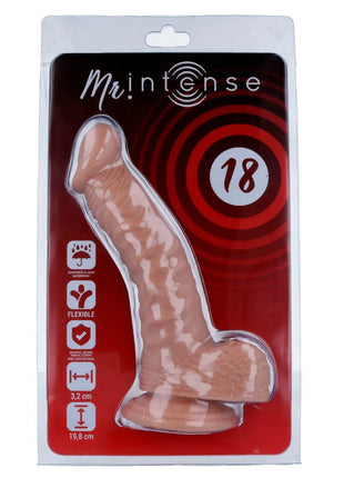 MR INTENSE - 18 REALISTIC PENIS 19.8 CM -O- 3.2 CM