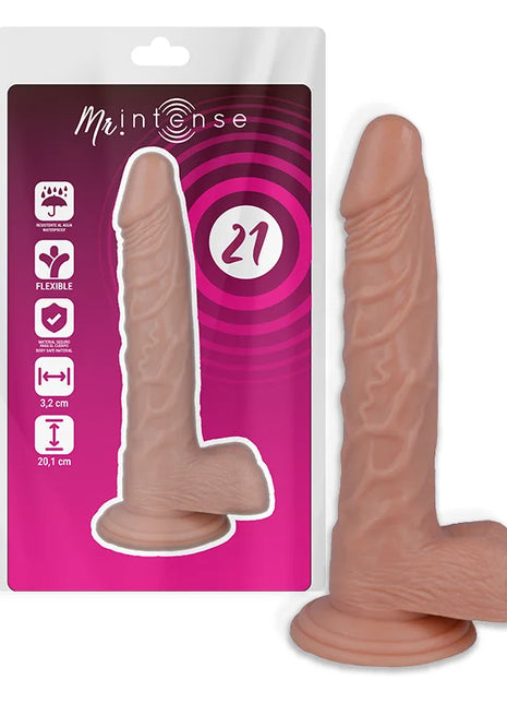MR INTENSE - 21 REALISTIC PENIS 20.1 CM -O- 3.2 CM