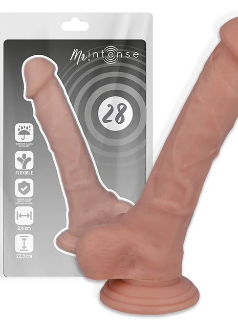 MR INTENSE - 28 REALISTISCHER PENIS 22.3 CM -O- 3.4 CM
