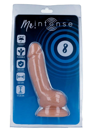MR INTENSE - 8 REALISTIC PENIS 17.6 CM -O- 3.5 CM