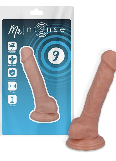 MR INTENSE - 9 REALISTIC PENIS 17.8 CM -O- 3 CM