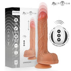 MR INTENSE – BALDWIN REALISTISCHES MULTIFUNKTIONSGERÄT MIT VIBRATION AUF- UND AB-FERNBEDIENUNG 22 CM – ODER – 4 CM