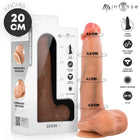 Mr intense bruce m silikon dild mit hoden 20 cm länge 4 5 cm durchmesser körperverträglichem flüssigsilikon und detaillierter hautstruktur