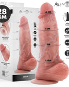 MR INTENSE - EXTRABIG SPENCER SILIKONDILDO 28 CM -Ø- 7,3 CM