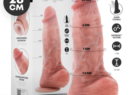 MR INTENSE - EXTRABIG SPENCER SILIKONDILDO 28 CM -Ø- 7,3 CM