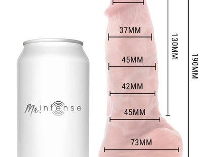 MR INTENSE - KLEINER SPENCER SILIKONDILDO 19 CM -Ø- 4,5 CM