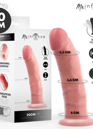 MR INTENSE - MEDIUM TERENCE DILDO 20 CM -Ø- 5 CM