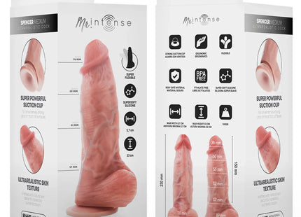MR INTENSE - MITTLERER SPENCER SILIKONDILDO 23 CM -Ø- 5,7 CM