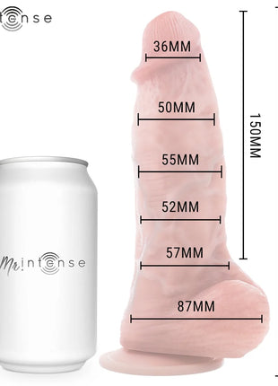 MR INTENSE - MITTLERER SPENCER SILIKONDILDO 23 CM -Ø- 5,7 CM
