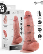 MR INTENSE - MITTLERER SPENCER SILIKONDILDO 23 CM -Ø- 5,7 CM
