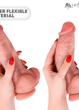 MR INTENSE - MITTLERER SPENCER SILIKONDILDO 23 CM -Ø- 5,7 CM