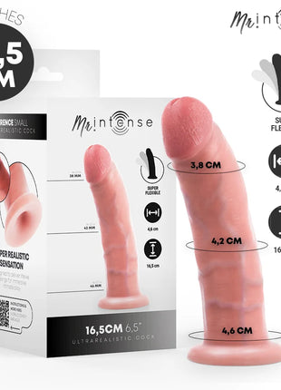 MR INTENSE - KLEINER TERENCE DILDO 16,5 CM -Ø- 4,6 CM
