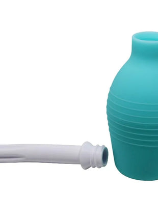 MR PLAY - ANAL-BIRNE-BLAUE GUMMI-DUSCHE - Analdusche