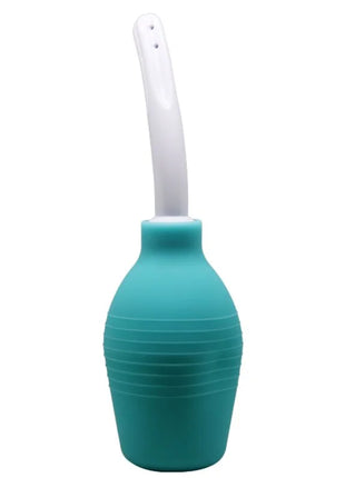 MR PLAY - ANAL-BIRNE-BLAUE GUMMI-DUSCHE - Analdusche