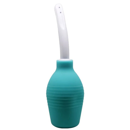 MR PLAY - ANAL-BIRNE-BLAUE GUMMI-DUSCHE - Analdusche