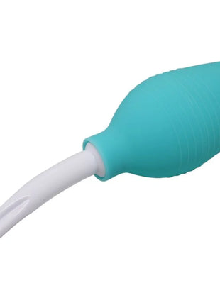 MR PLAY - ANAL-BIRNE-BLAUE GUMMI-DUSCHE - Analdusche