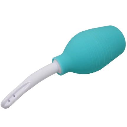 MR PLAY - ANAL-BIRNE-BLAUE GUMMI-DUSCHE - Analdusche